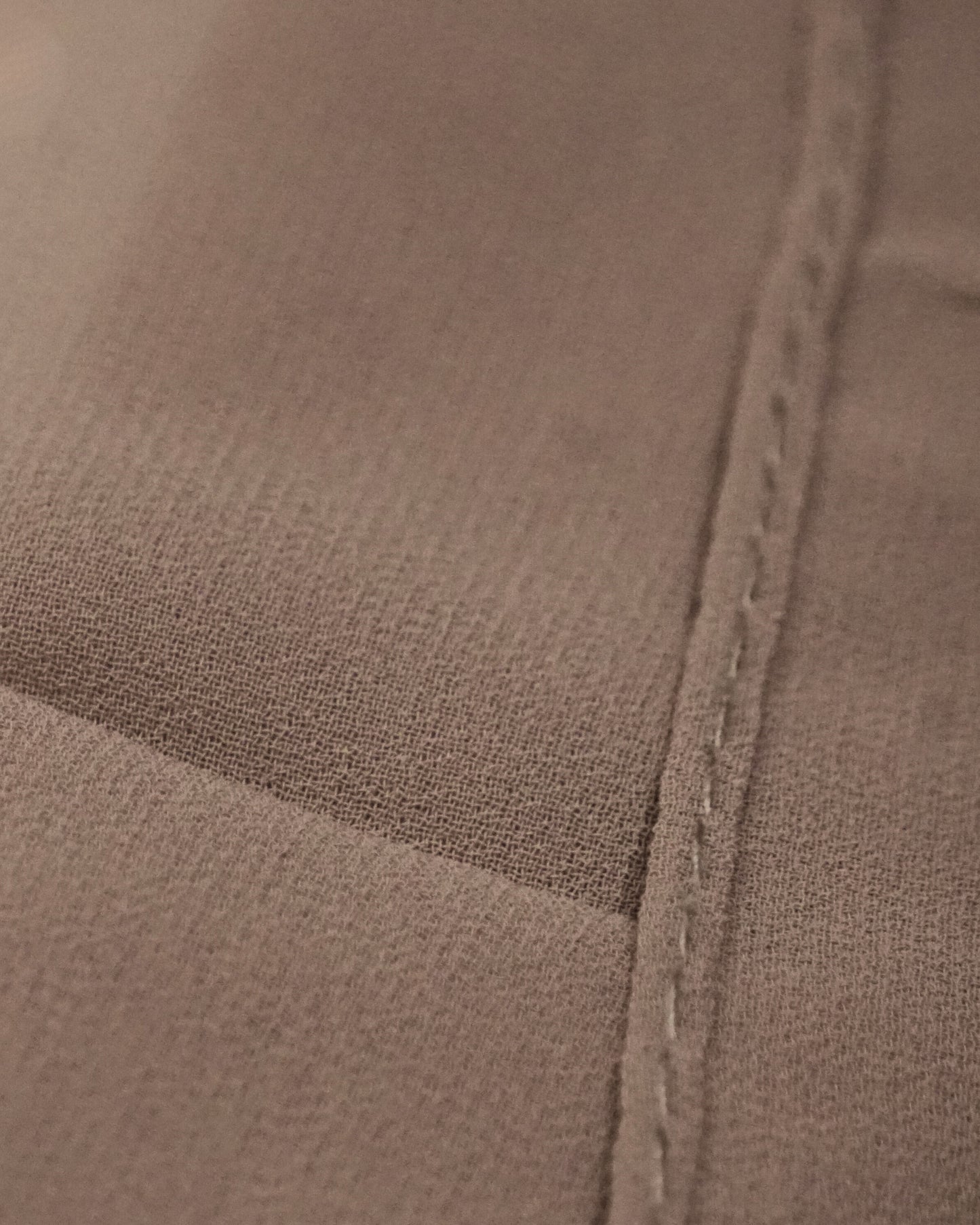 Ash Brown Georgette Chiffon Scarf