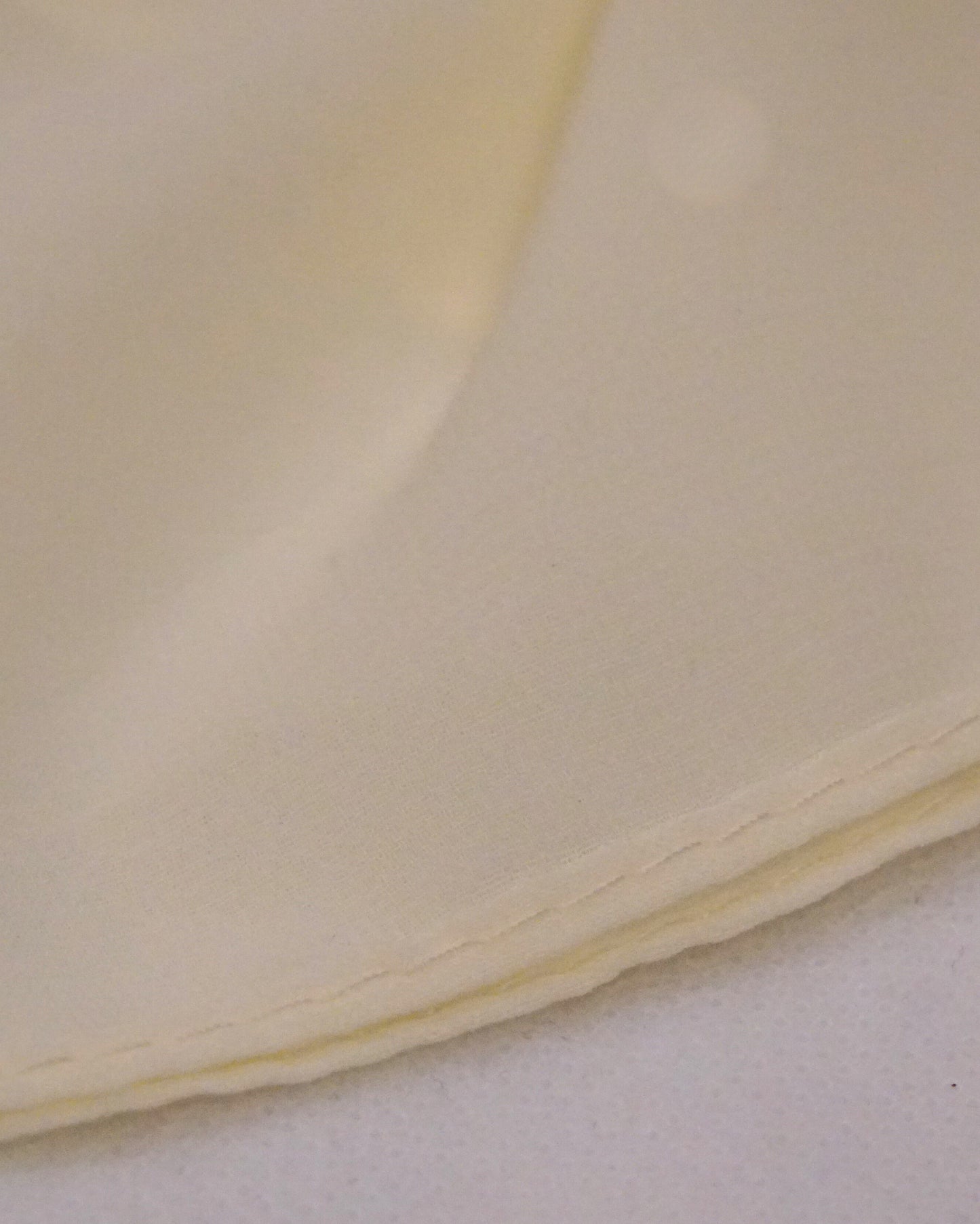 Off White Georgette Chiffon Scarf