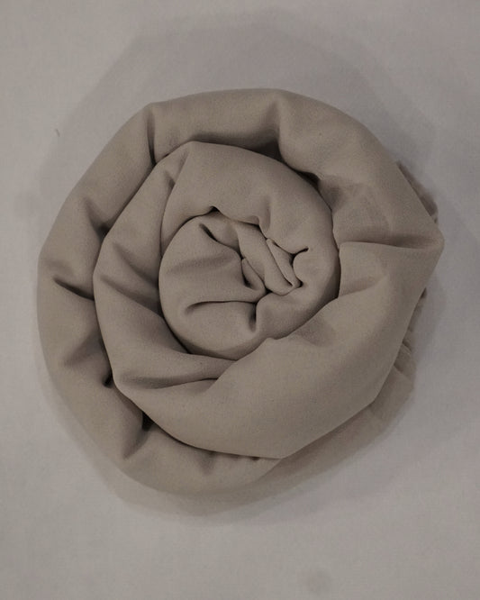 Khaki Georgette Chiffon Scarf