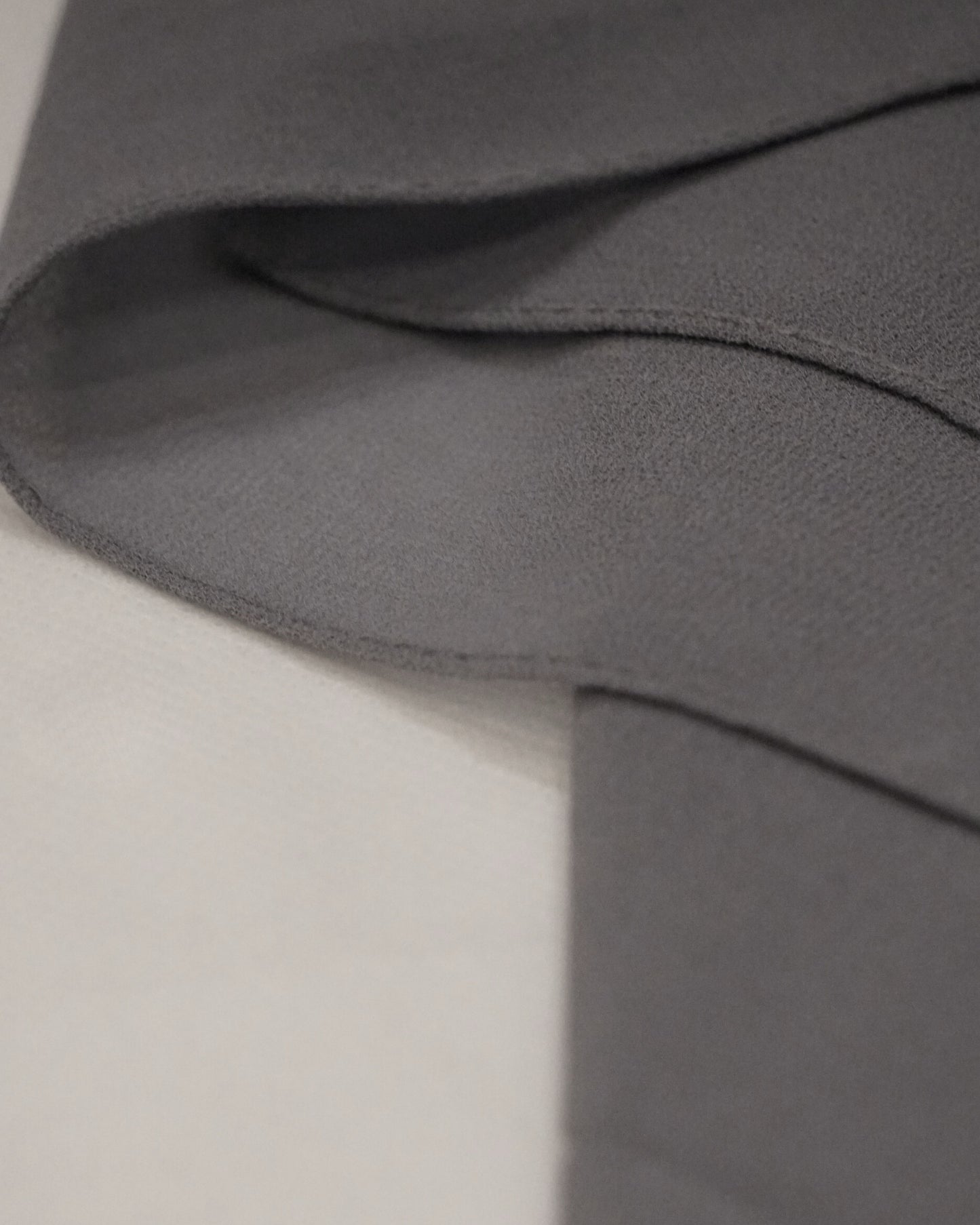 Light Grey Georgette Chiffon Scarf