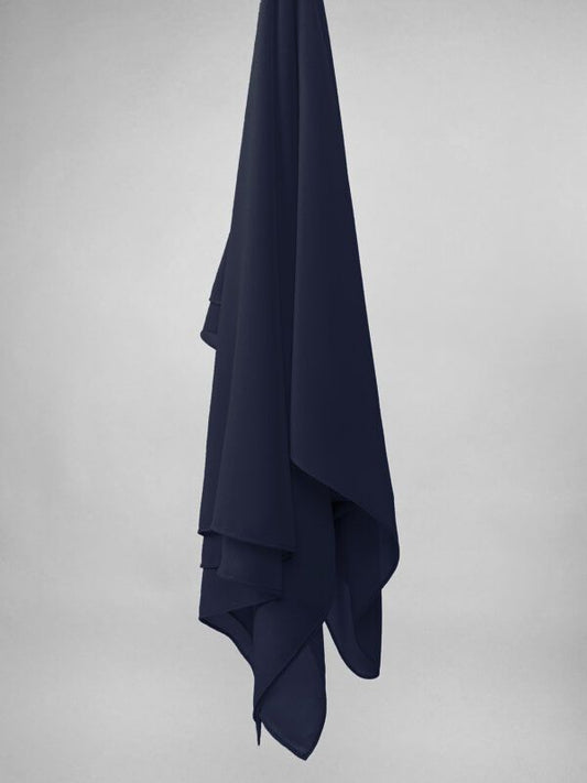 Elegant Maroon Chiffon Hijab
